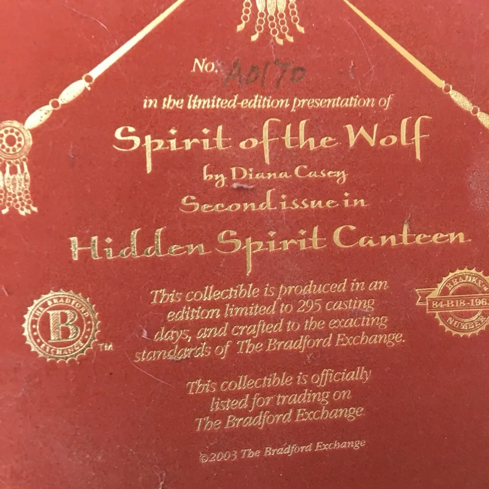 Spirit of the Wolf by Diana Casey 2nd Issue 2003 - Picture 8 of 8